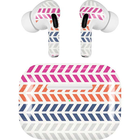 Striped Chevron AirPods Skins