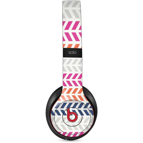 Striped Chevron Beats Solo 2 Wireless Skin