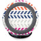 Striped Chevron Fast Charge Wireless Charging Stand Skin