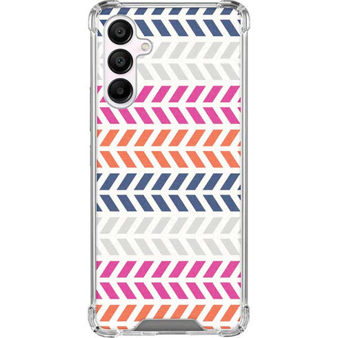 Striped Chevron Galaxy A16 5G Clear Case