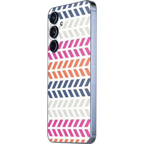 Striped Chevron Galaxy A35 5G Skin
