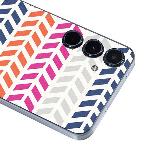 Striped Chevron Galaxy A35 5G Skin