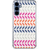 Striped Chevron Galaxy A55 5G Clear Case