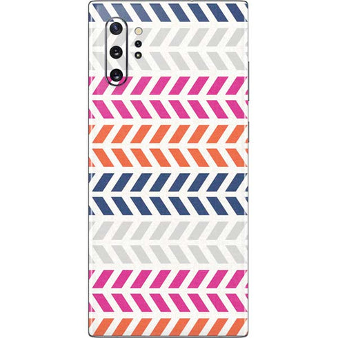 Striped Chevron Galaxy Note 10 Plus Skin