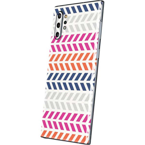 Striped Chevron Galaxy Note 10 Plus Skin