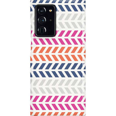 Striped Chevron Galaxy Cases