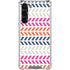 Striped Chevron Galaxy S24 FE Clear Case