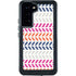 Striped Chevron Galaxy S24 Plus Waterproof Case