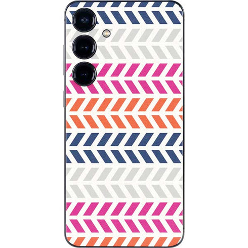 Striped Chevron Galaxy S25 Skin
