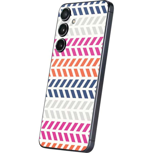 Striped Chevron Galaxy S24 Skin