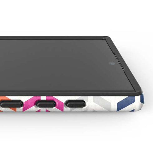 Striped Chevron Galaxy S25 Ultra Impact Case