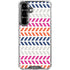 Striped Chevron Galaxy S26 Clear Case