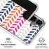 Striped Chevron Galaxy S26 Clear Case