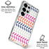 Striped Chevron Galaxy S26 Ultra Clear Case