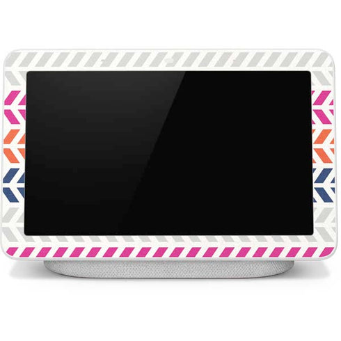 Striped Chevron Google Home Hub Skin