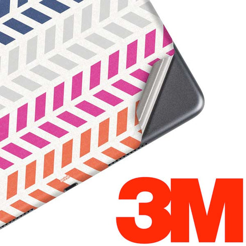 Striped Chevron iPad Skins