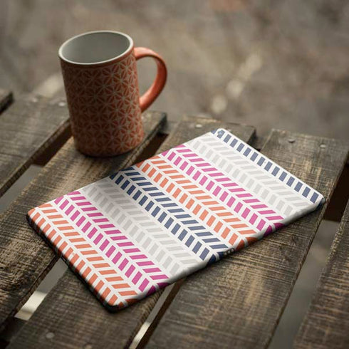 Striped Chevron iPad Skins