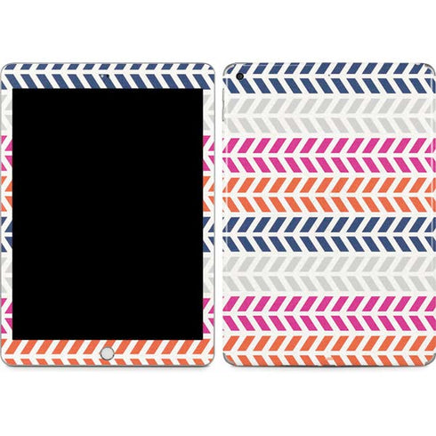 Striped Chevron Apple iPad Skin