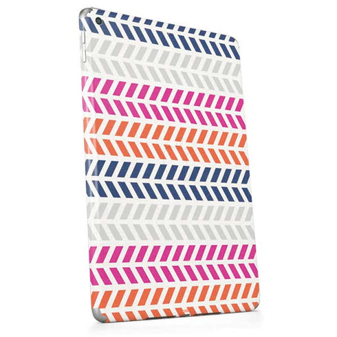 Striped Chevron Apple iPad Skin