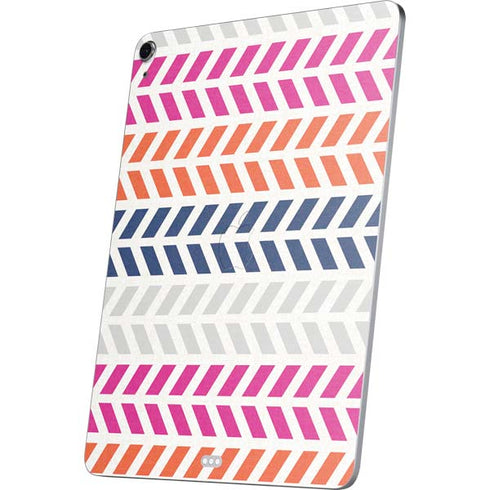 Striped Chevron Apple iPad Air Skin