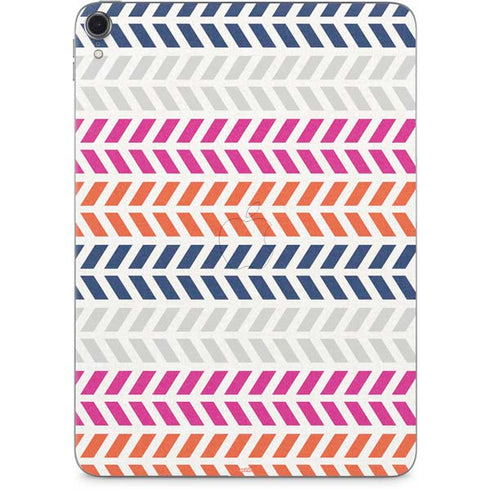 Striped Chevron Apple iPad Pro Skin
