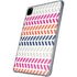 Striped Chevron iPad Pro 11in (2024) Clear Case