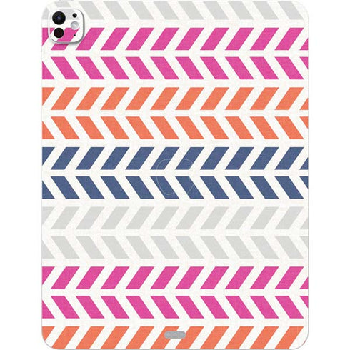 Striped Chevron iPad Pro 13in M4 (2024) Skin