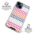 Striped Chevron iPhone 15 Clear Case