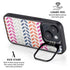Striped Chevron iPhone 15 Kickstand Case