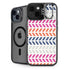 Striped Chevron iPhone 15 Plus Kickstand Case