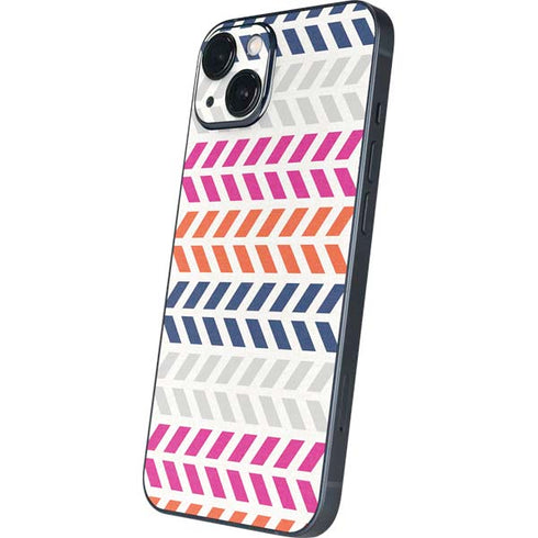 Striped Chevron iPhone 15 Skin