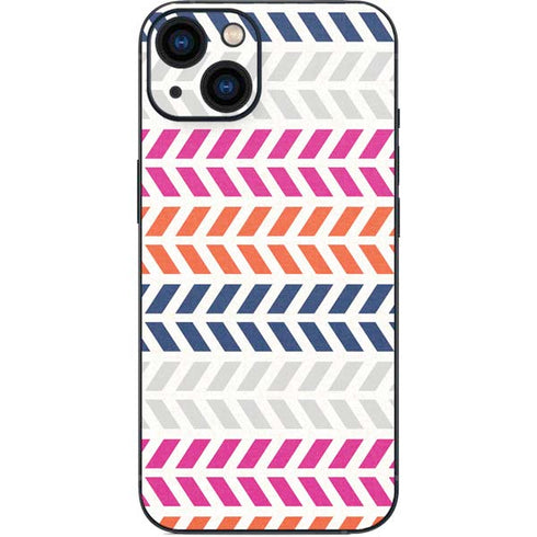 Striped Chevron iPhone 15 Skin
