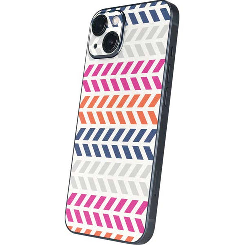 Striped Chevron iPhone 15 Skin