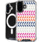 Striped Chevron iPhone 16 MagSafe Case
