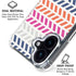 Striped Chevron iPhone 16 MagSafe Case