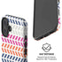 Striped Chevron iPhone 16 Magsafe Impact Case