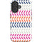 Striped Chevron iPhone 16 Plus Impact Case