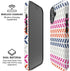 Striped Chevron iPhone 16 Plus Magsafe Impact Case