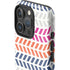 Striped Chevron iPhone 16 Pro Impact Case