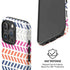 Striped Chevron iPhone 16 Pro Magsafe Impact Case