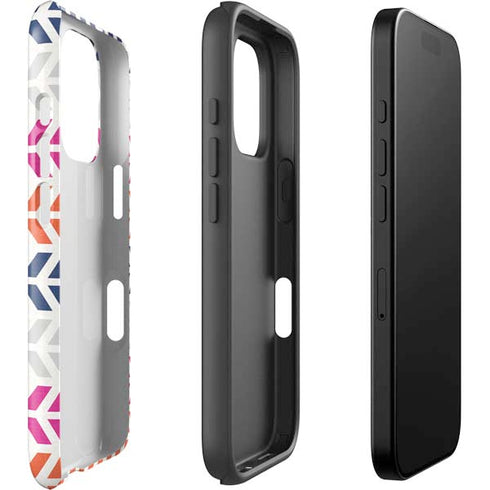 Striped Chevron iPhone 16 Pro Max Impact Case