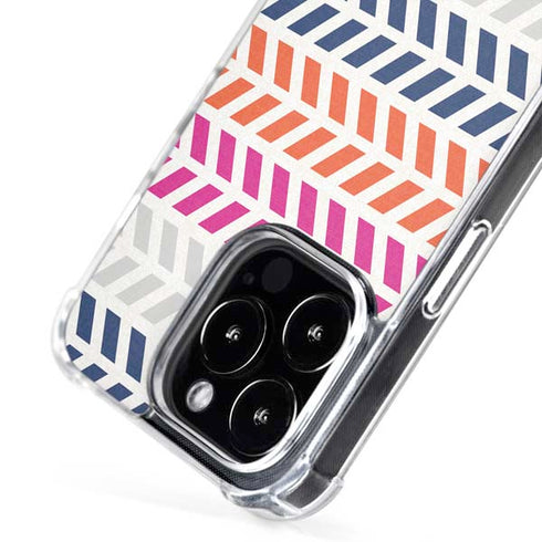 Striped Chevron iPhone 16 Pro Max MagSafe Case