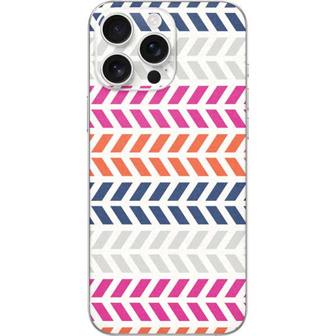 Striped Chevron iPhone 16 Pro Max Skin