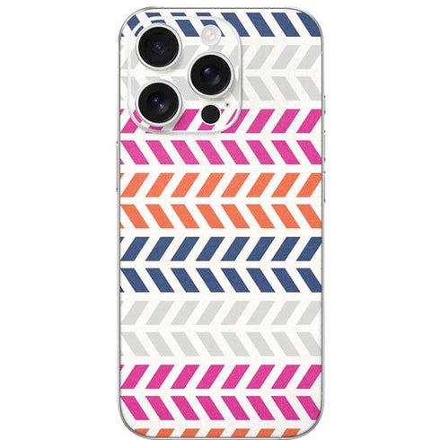 Striped Chevron iPhone 16 Pro Skin