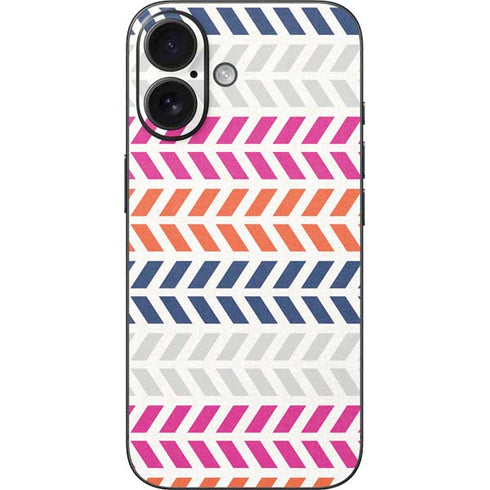 Striped Chevron iPhone 16 Skin