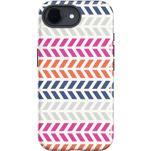 Striped Chevron iPhone 16e Impact Case