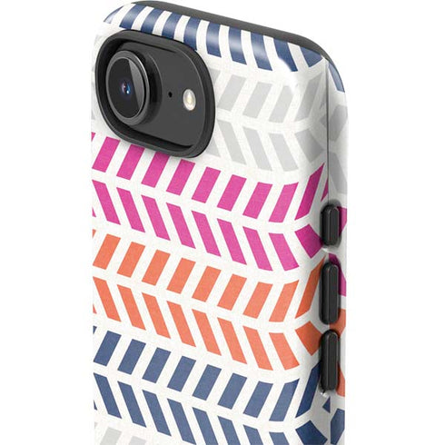Striped Chevron iPhone 16e Impact Case