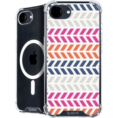 Striped Chevron iPhone 16e MagSafe Case