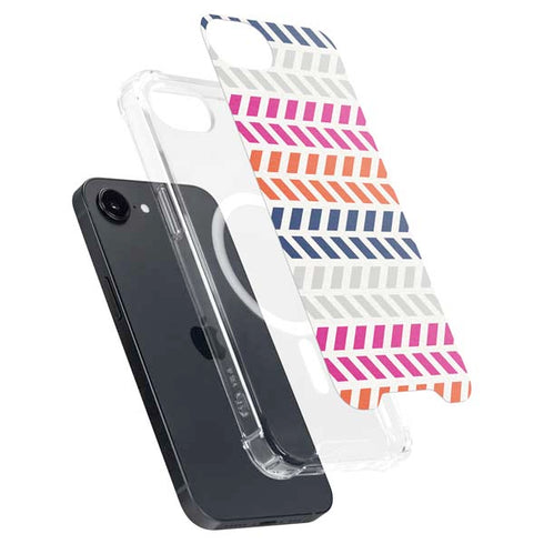 Striped Chevron iPhone 16e MagSafe Case