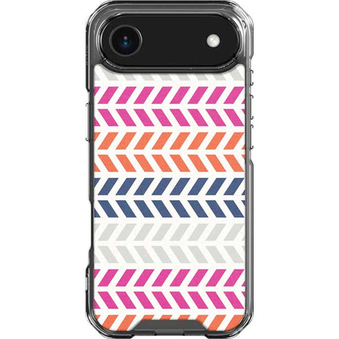 Striped Chevron iPhone 17 Air Clear Case